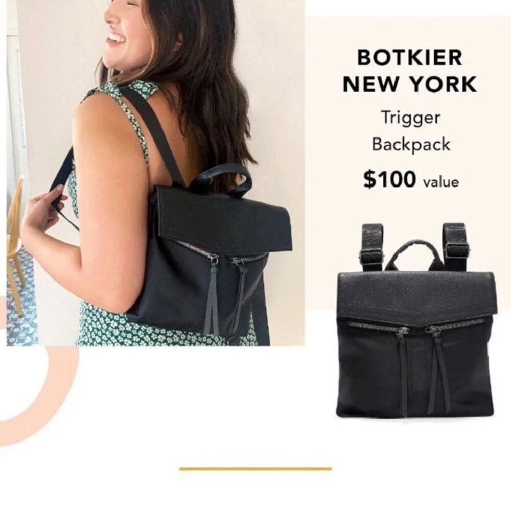 Botkier Black Backpack - Picture 2 of 16
